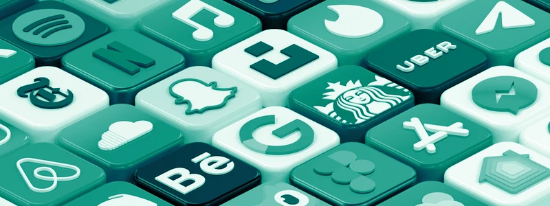A grid of mobile app icons, the competitors the sprint pulled apart